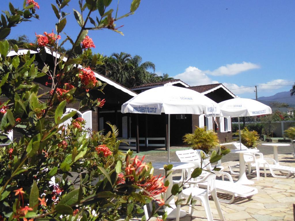 Chales Schina Hotel Bertioga Exterior photo
